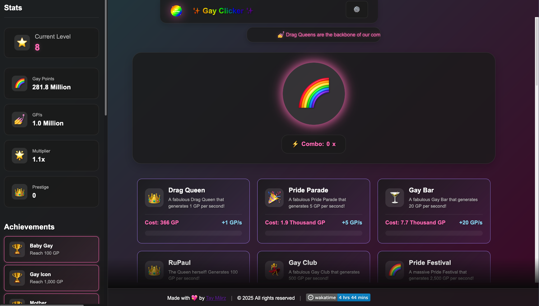 Gay Clicker Screenshot